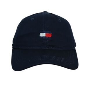 Tommy Hilfiger Men’s Cotton  Adjustable Baseball Cap Blue